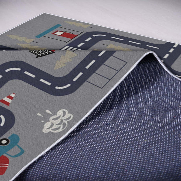 Traversa pentru copii din poliester, Paymento 582 Multicolor (2)