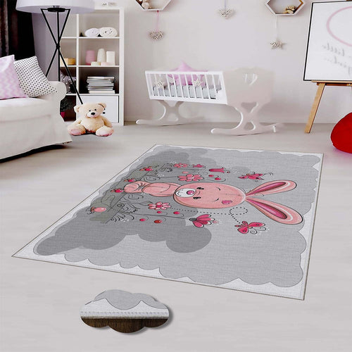 Traversa pentru copii din poliester, Sertkaya 555 Multicolor