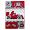 Traversa pentru copii din PP Kids 0460 Racetrack Rosu & AYYTPCH-KIDS0460RED-TRAVERSA