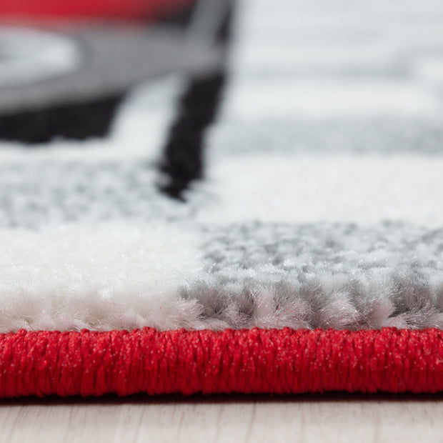 Traversa pentru copii din PP Kids 0460 Racetrack Rosu (3)