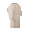 Vaza decorativa din ceramica, Lizzie Natural, Ø15,5xH25,5 cm