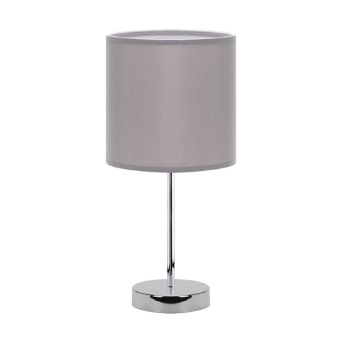 Veioza Agnes E14 Gri / Crom