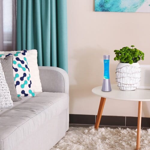 Veioza Minka 7029 Argintiu / Albastru (3)