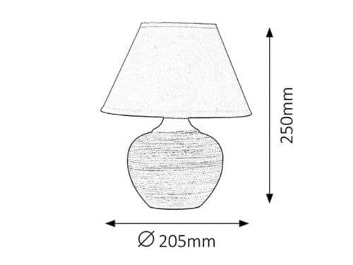 RabaLux Veioza Molly 4391 Bej / Alb