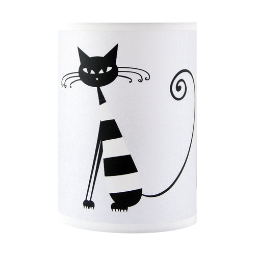 Veioza Zyta E14 Cat Alb