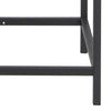 Vitrina din metal si sticla cu 2 usi Seaford Negru, l77xA35xH150 cm (9)