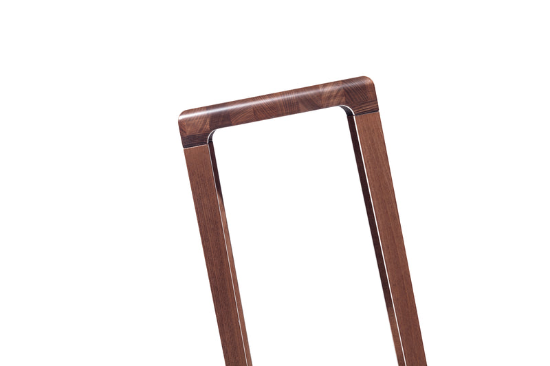 Scaun de bar din lemn de stejar Rioja Brown High, l32xA32xH80 cm (2)