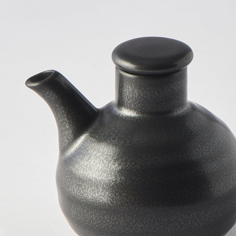 Sosiera din ceramica, Soy Pot Negru, 150 ml (2)