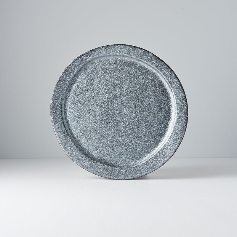 Platou pentru servire, din ceramica, Craft Negru, Ø25xH1,5 cm (3)