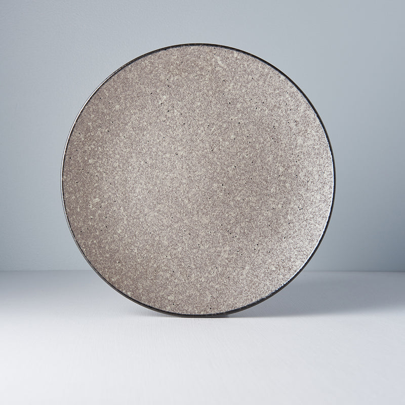 Platou pentru servire, din ceramica, Earth D Maro, Ø28,5xH3 cm (1)