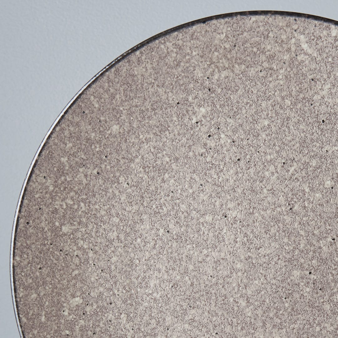 Platou pentru servire, din ceramica, Earth D Maro, Ø28,5xH3 cm (2)