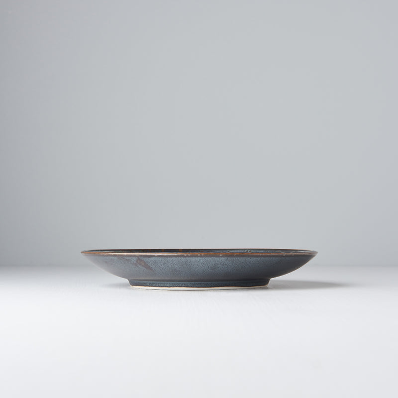 Platou pentru servire, din ceramica, Pearl Negru, Ø19,5xH3 cm (3)