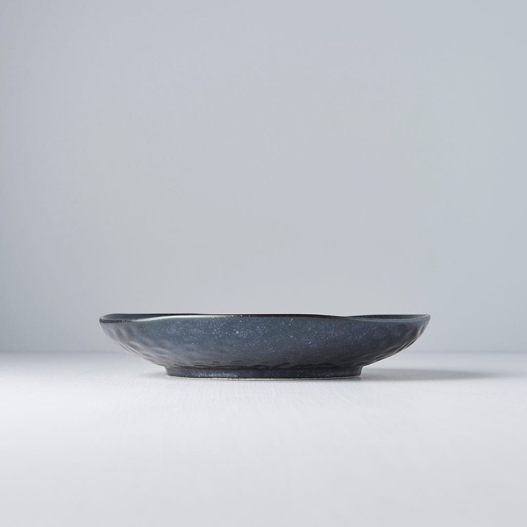 Platou pentru servire, din ceramica, Matt Negru, Ø23xH4 cm (3)