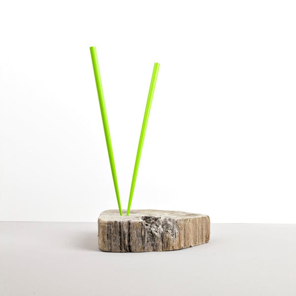 Set 2 betisoare japoneze, din lemn, Chopsticks Verde, 22,5 cm (3)