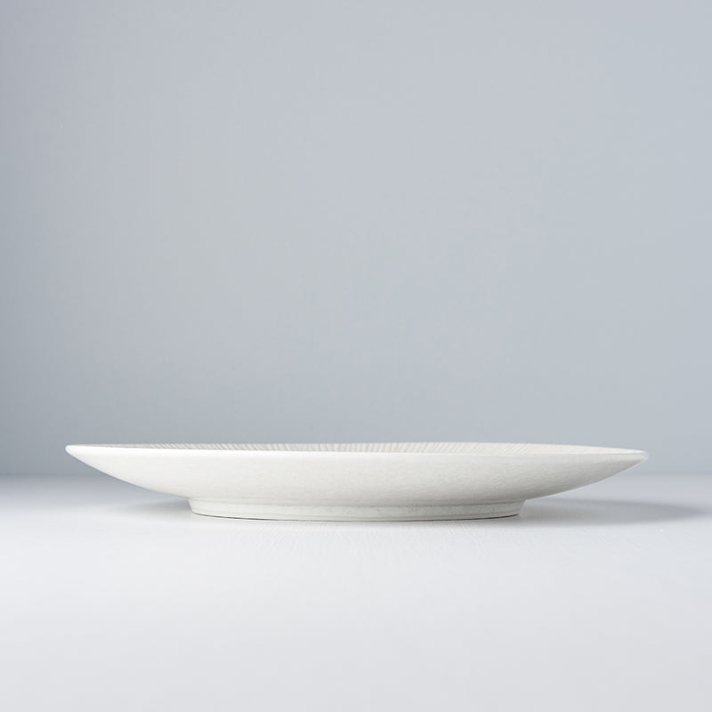 Platou pentru servire, din ceramica, Bisque Alb, Ø28,5xH3 cm (3)