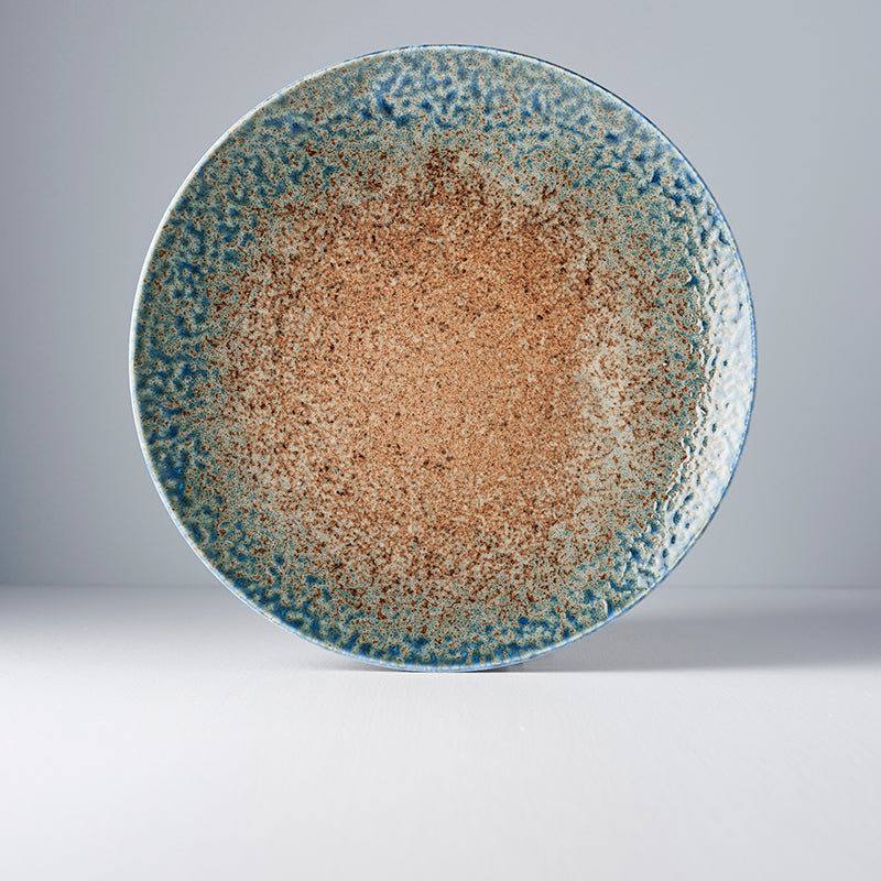 Platou pentru servire, din ceramica, Earth & Sky Maro, Ø28,5xH3 cm (2)