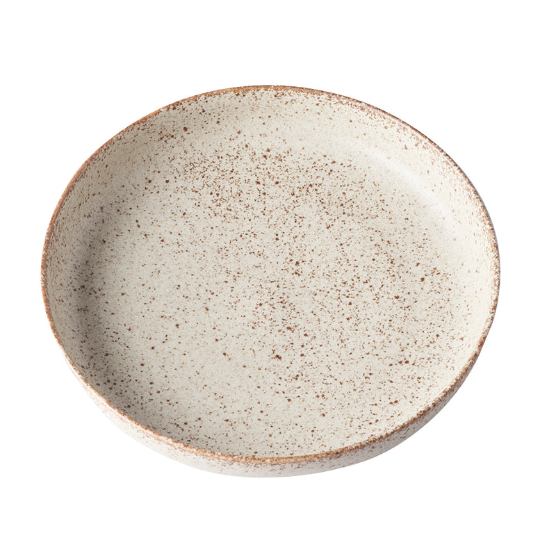Platou pentru servire, din ceramica, Fade Maro, Ø20xH4 cm