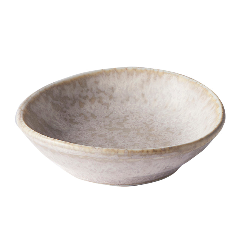 Platou pentru servire, din ceramica, Fade Alb, Ø8xH2 cm