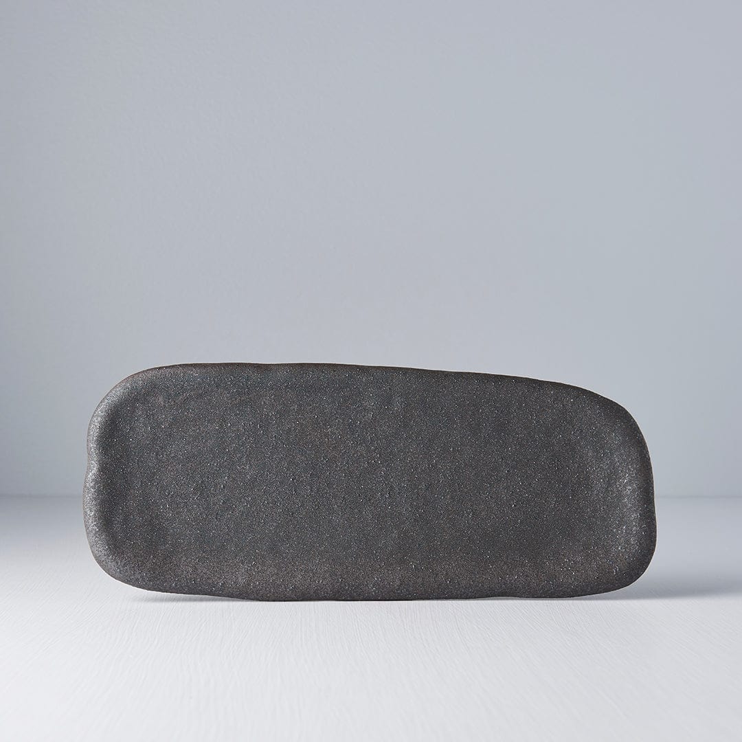 Platou pentru servire, din ceramica, Stone Maro, L28,5xl12xH2,5 cm (1)