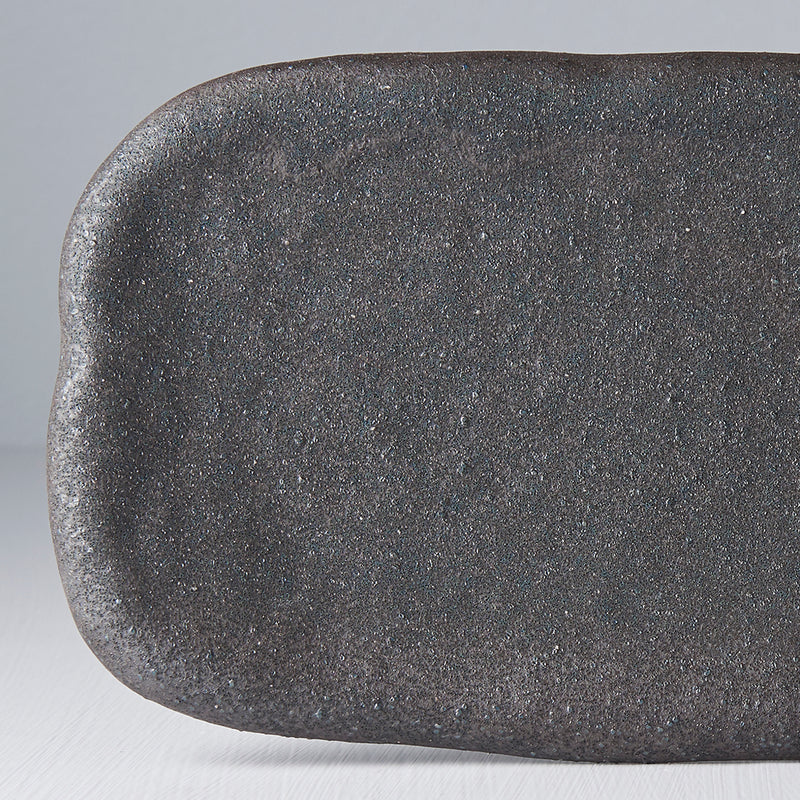 Platou pentru servire, din ceramica, Stone Maro, L28,5xl12xH2,5 cm (3)
