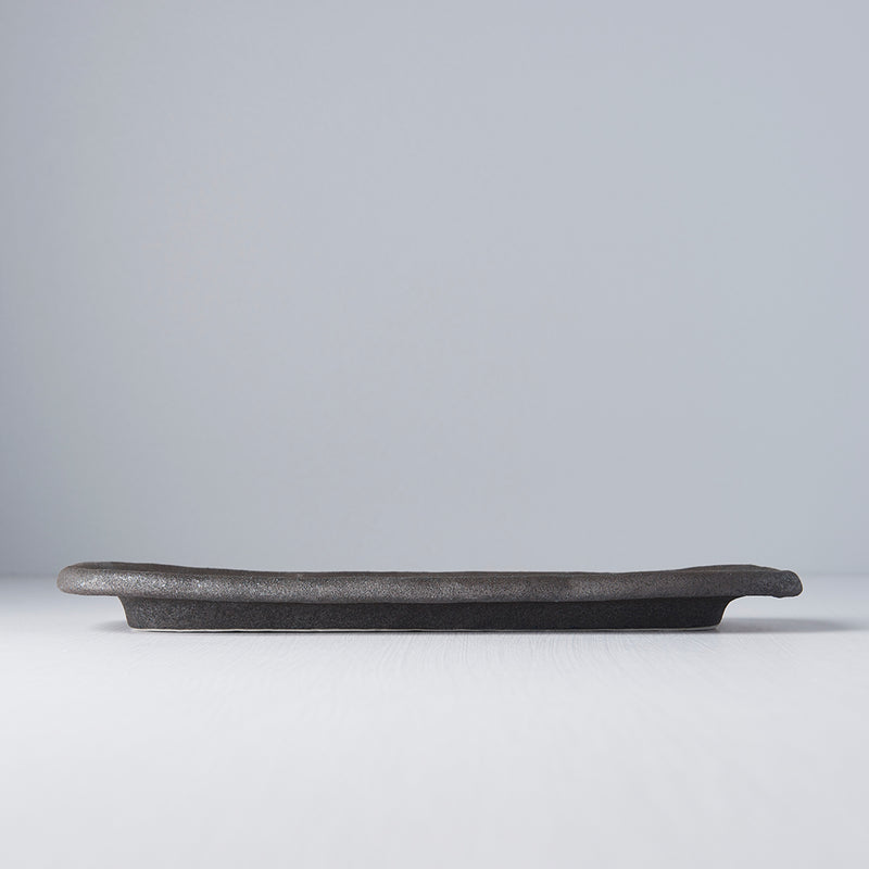 Platou pentru servire, din ceramica, Stone Maro, L28,5xl12xH2,5 cm (2)