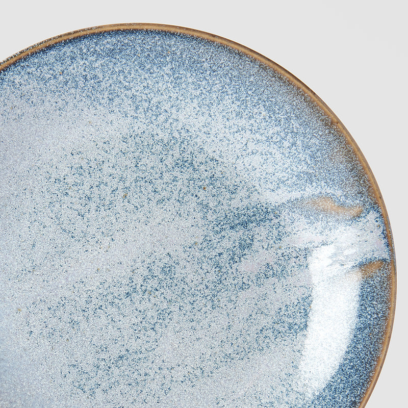Platou pentru servire, din ceramica, Steel Grey Gri, Ø21xH2,5 cm (2)