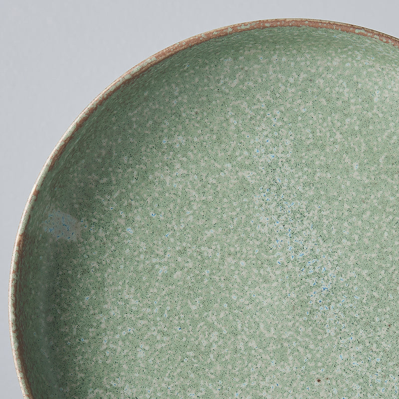 Platou pentru servire, din ceramica, Fade Verde, Ø20,5xH4 cm (3)