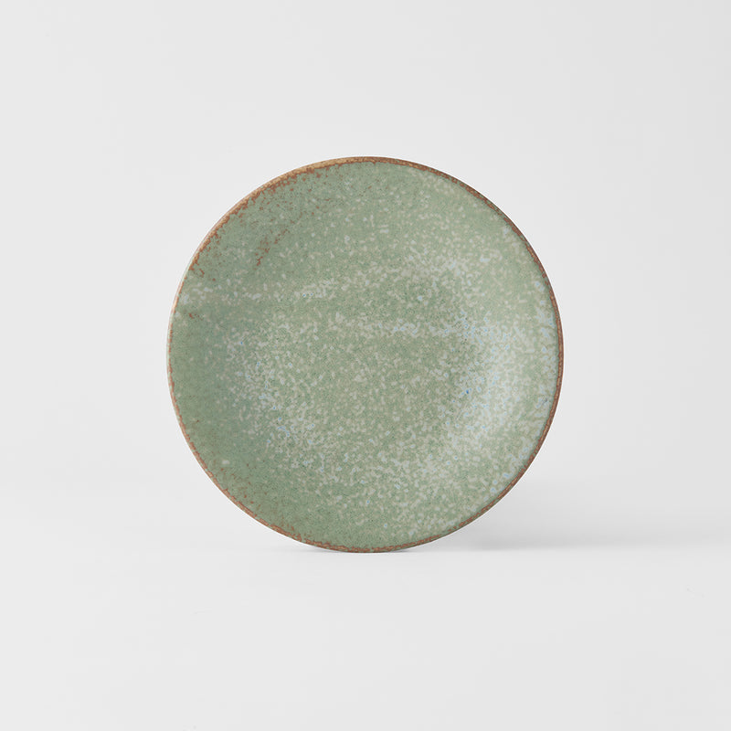 Platou pentru servire, din ceramica, Fade Verde, Ø17,5xH2 cm (3)
