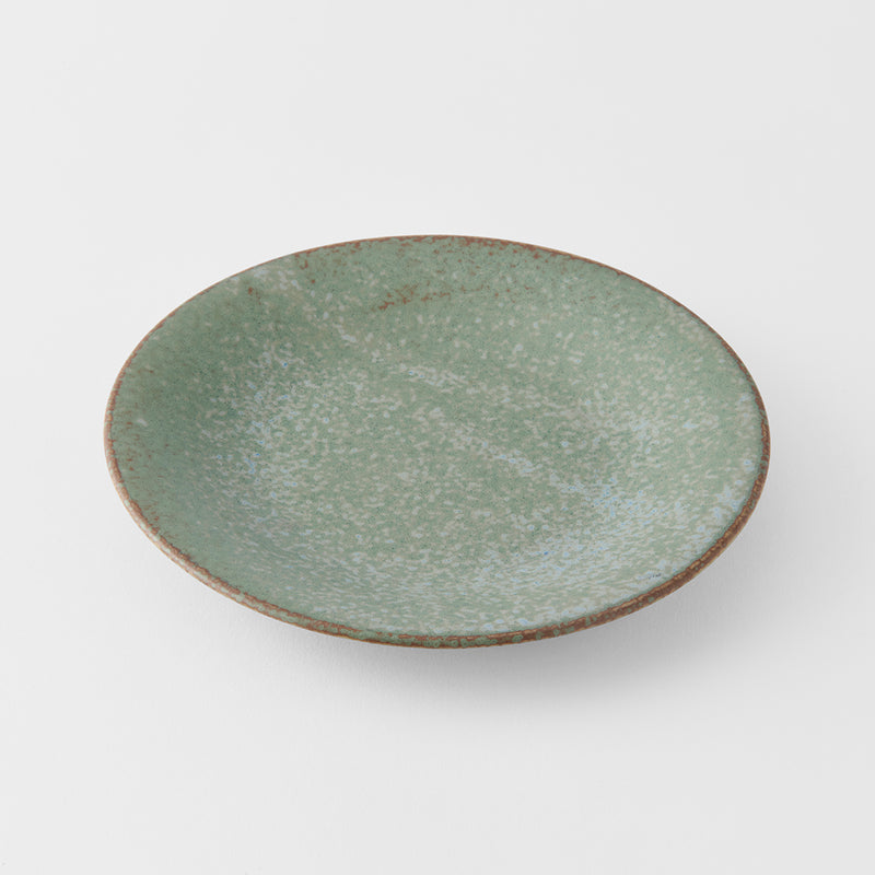 Platou pentru servire, din ceramica, Fade Verde, Ø17,5xH2 cm (1)