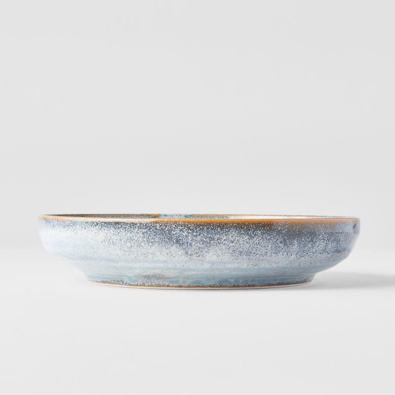 Platou pentru servire, din ceramica, Steel Grey Gri, Ø20xH4 cm (1)