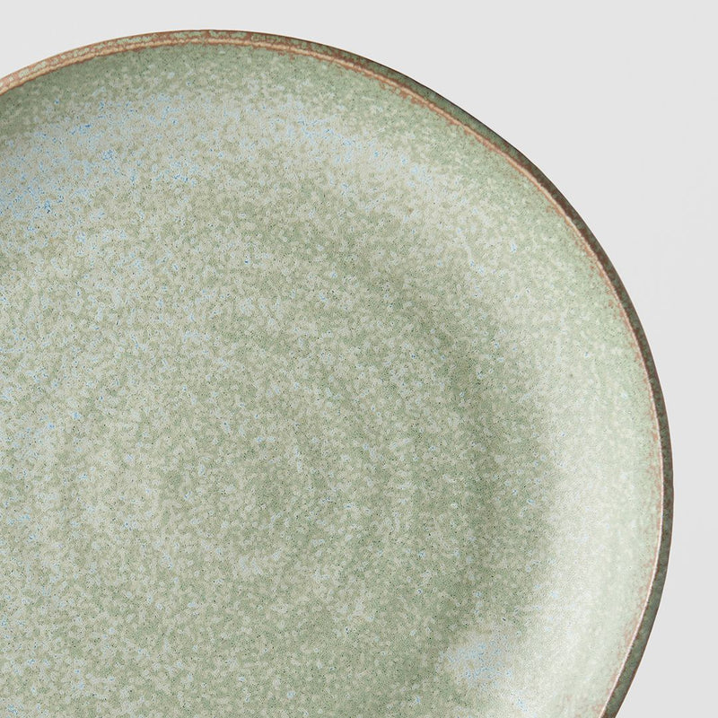 Platou pentru servire, din ceramica, Fade Verde, Ø24xH3,5 cm (1)