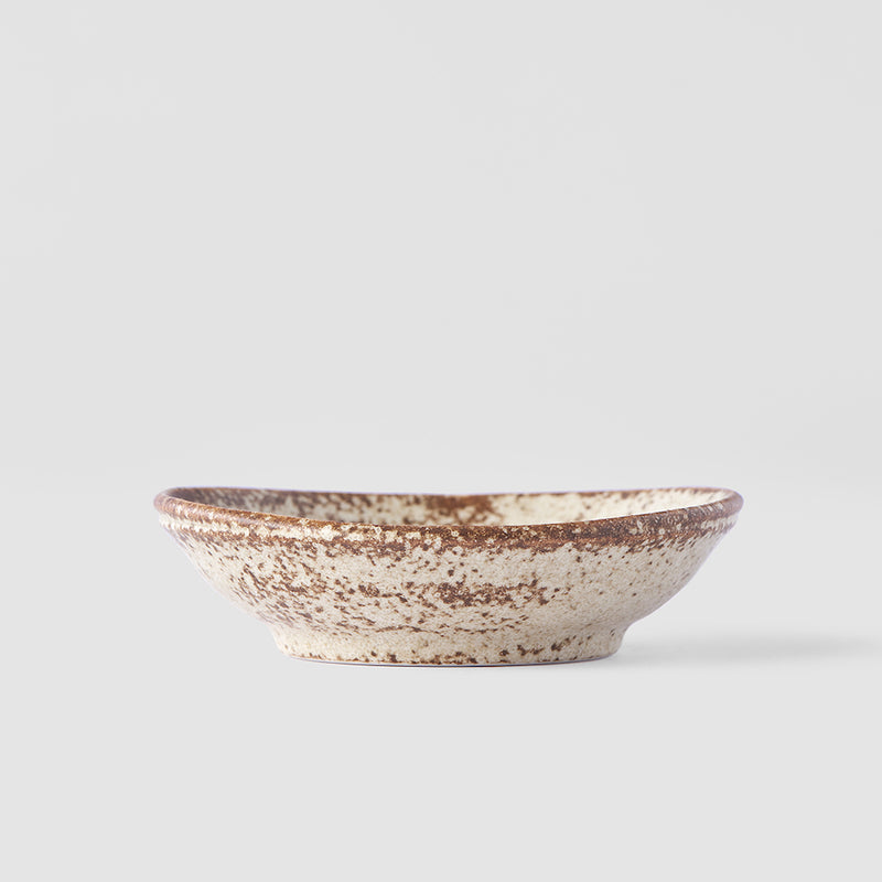 Platou pentru servire, din ceramica, Fade Bej, Ø8xH2 cm (3)