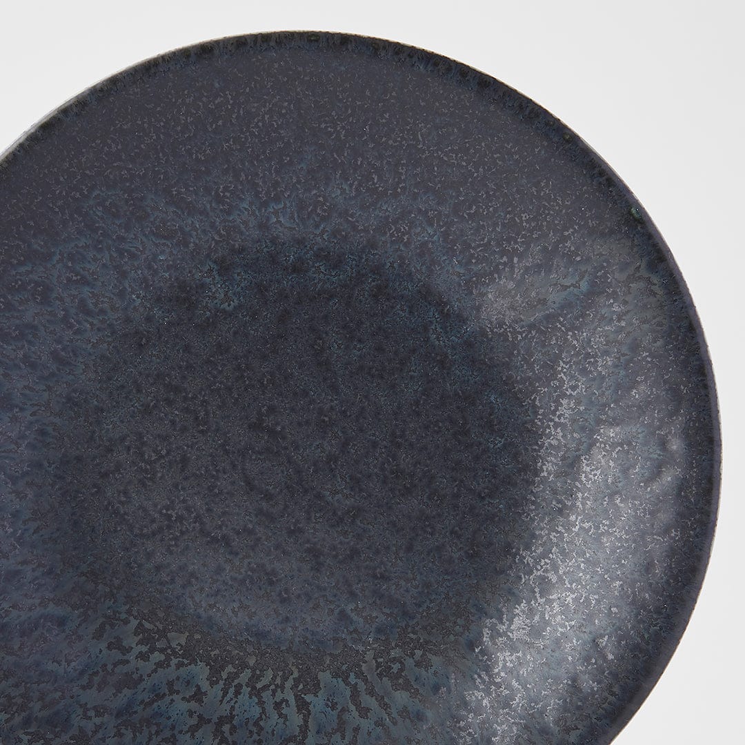 Platou pentru servire, din ceramica, Fade Negru, Ø17xH2 cm (1)