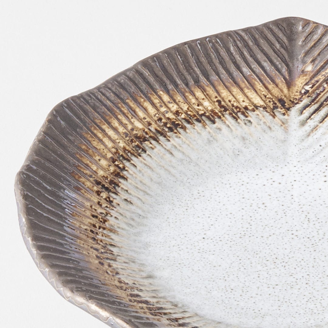 Platou pentru servire, din ceramica, Akane Gri, Ø15,5xH2,5 cm (1)