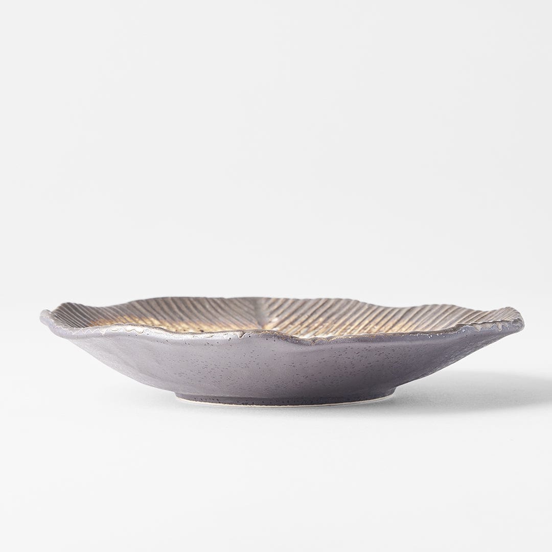Platou pentru servire, din ceramica, Akane Gri, Ø15,5xH2,5 cm (3)