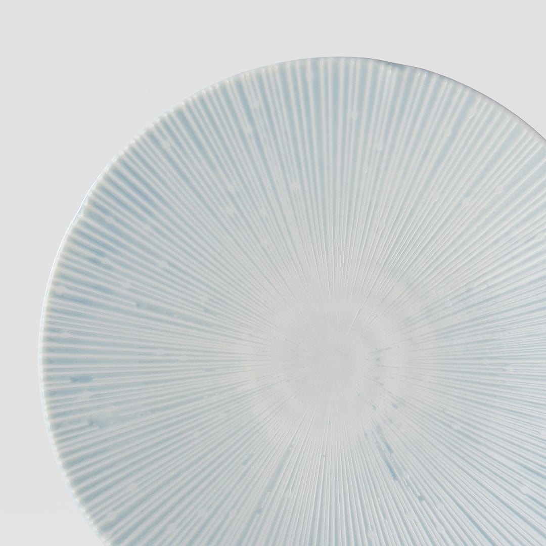 Platou pentru servire, din ceramica, Ice Albastru, Ø24,5xH3,5 cm (1)