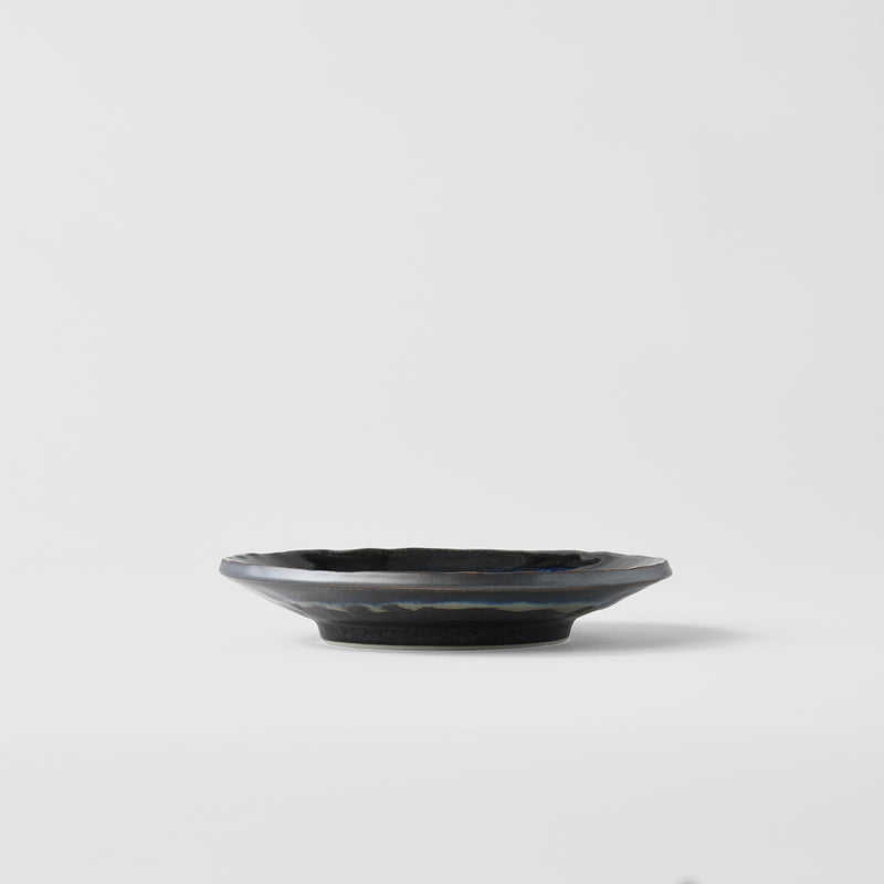 Farfurioara pentru sos, din ceramica, Matt Negru, Ø13,5xH2,5 cm (1)