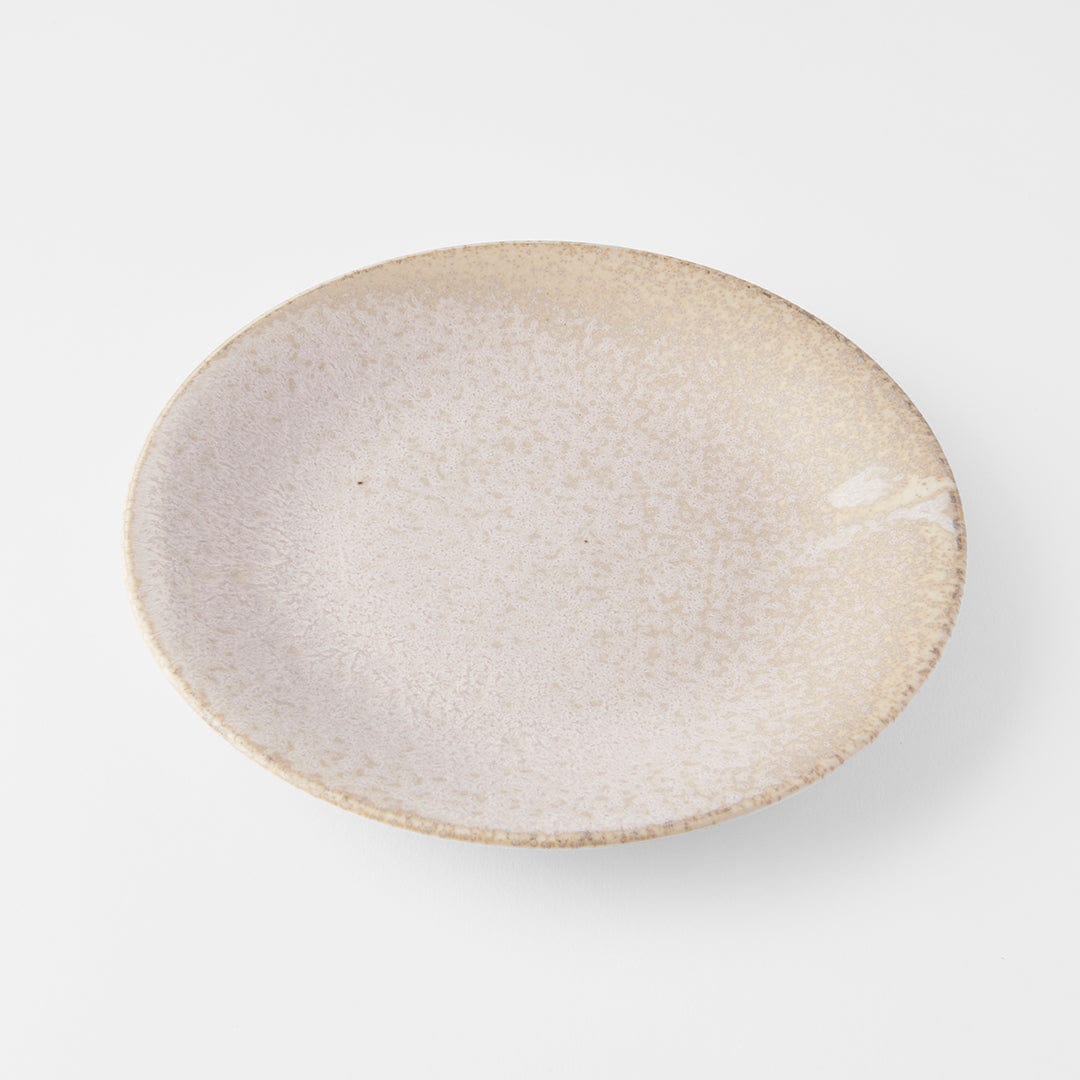 Platou pentru servire, din ceramica, Fade Bej, Ø21xH2,5 cm (2)
