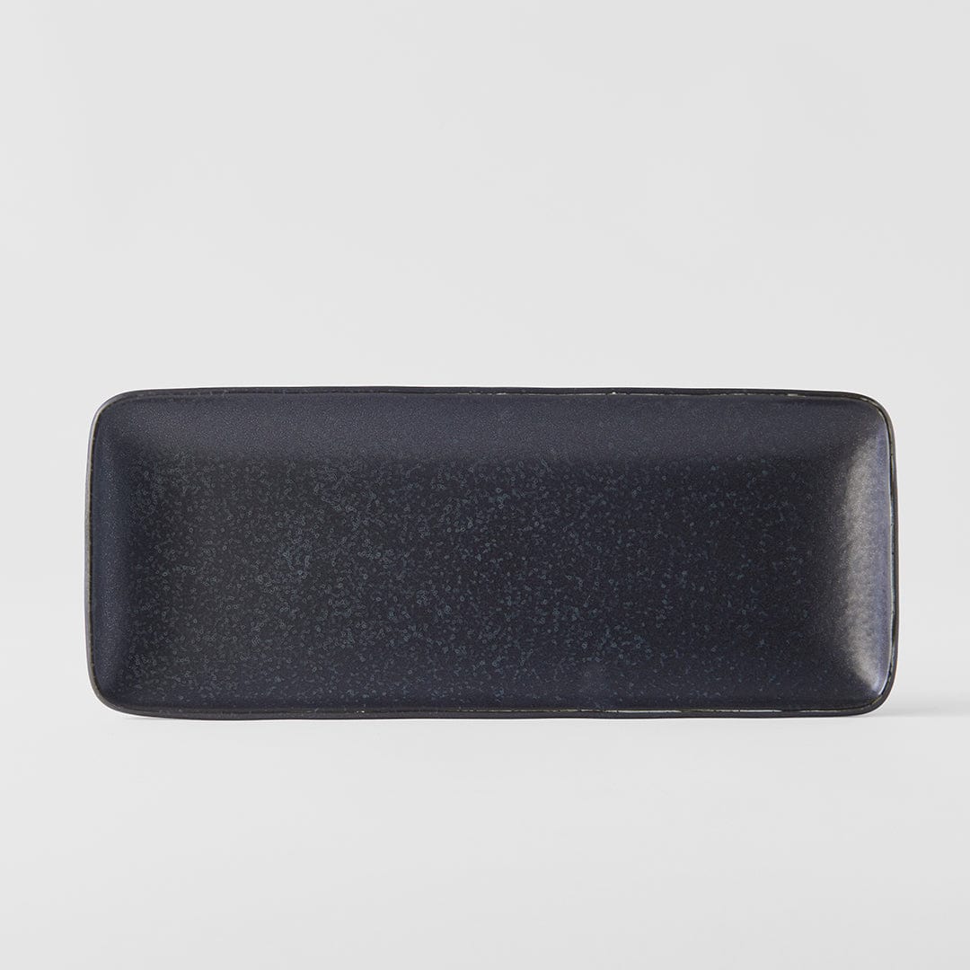 Platou pentru servire, din ceramica, Fade Negru, L29,5xl12xH2,5 cm (3)