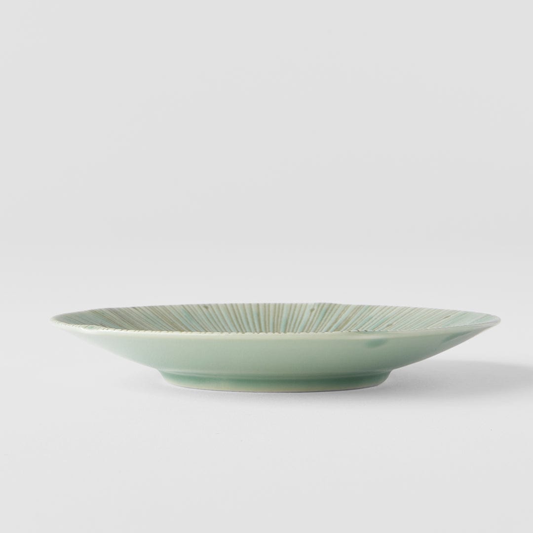 Platou pentru servire, din ceramica, Ice Verde, Ø13xH1,8 cm (2)