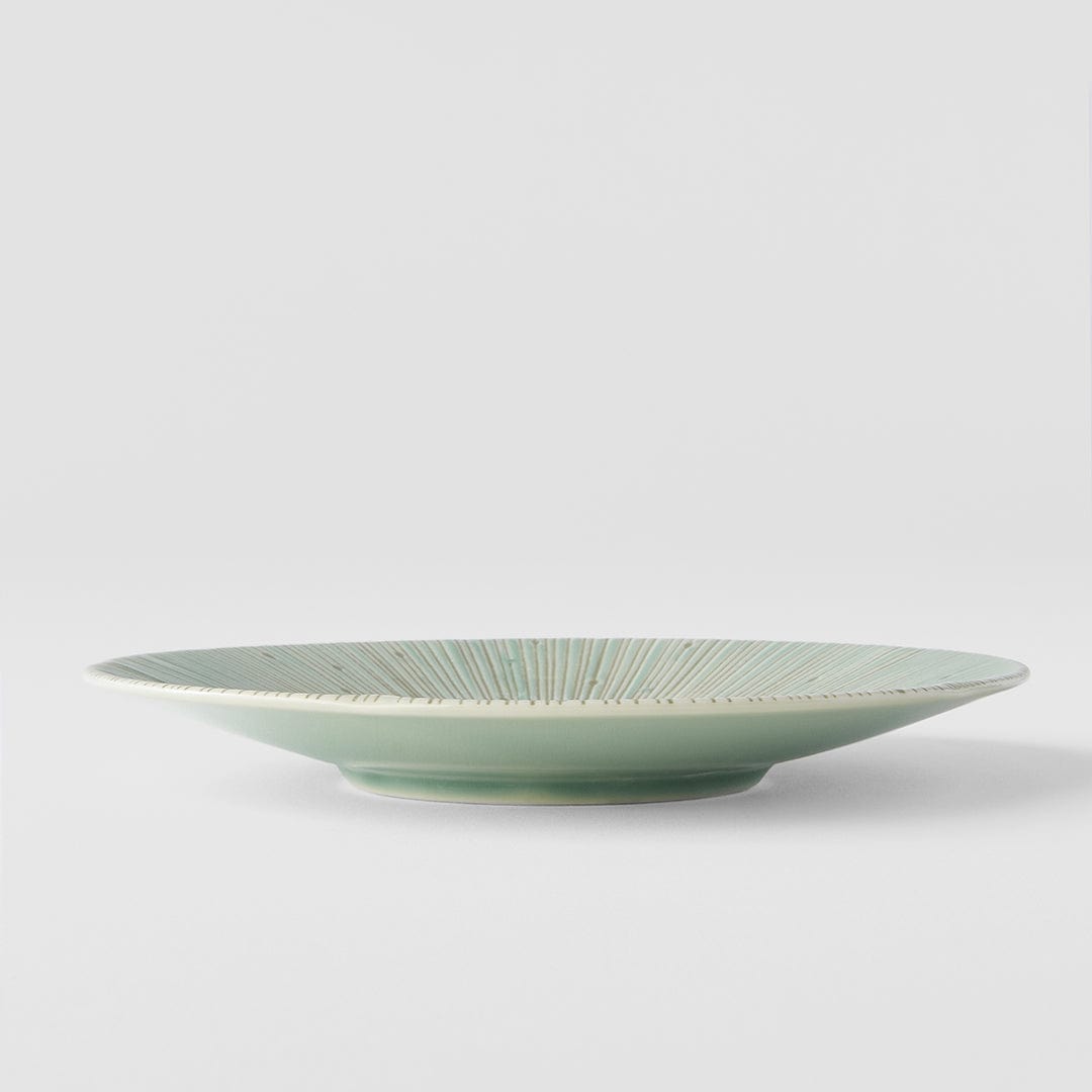 Platou pentru servire, din ceramica, Ice Verde, Ø16,5xH2 cm (2)