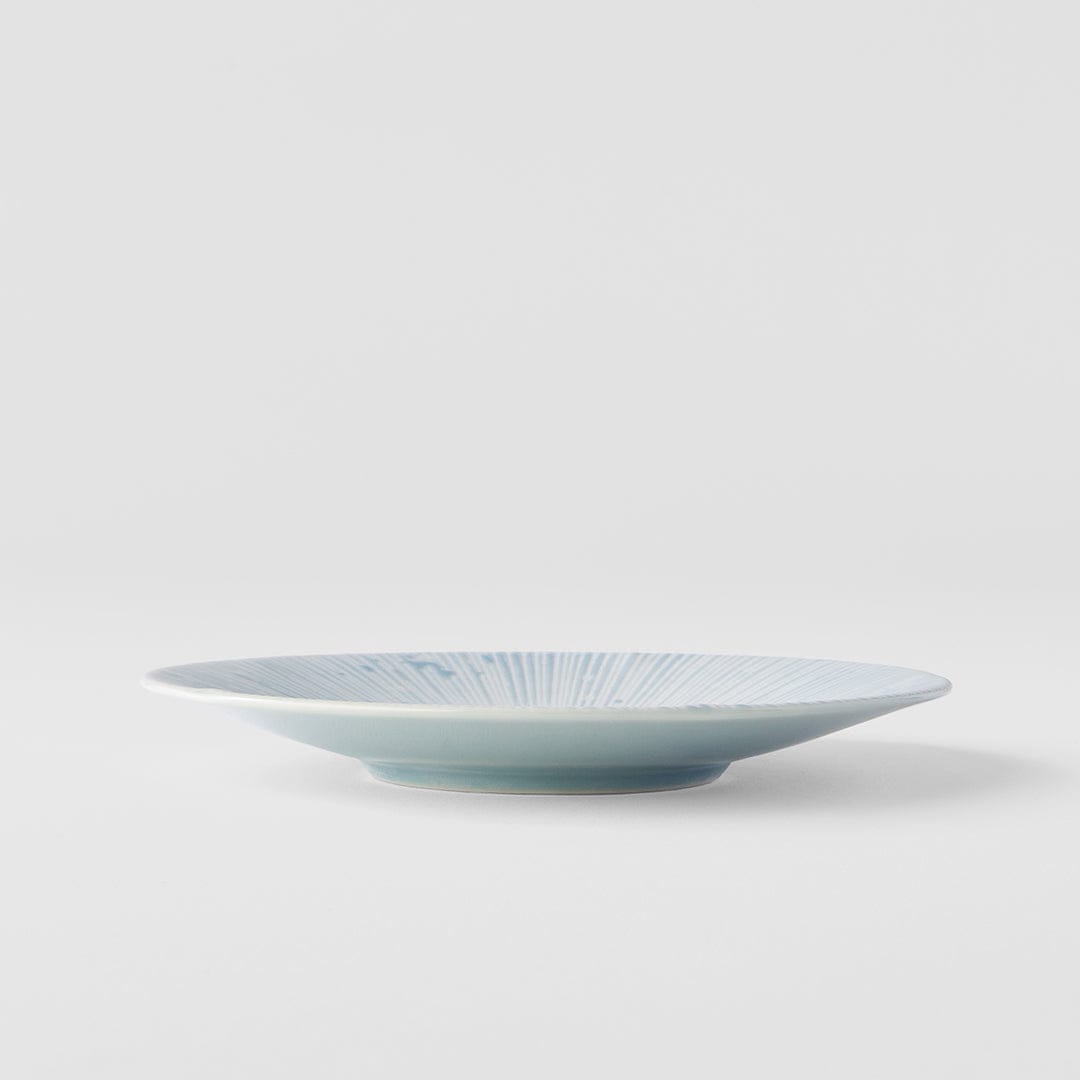 Platou pentru servire, din ceramica, Ice Albastru, Ø16,5xH2 cm (2)