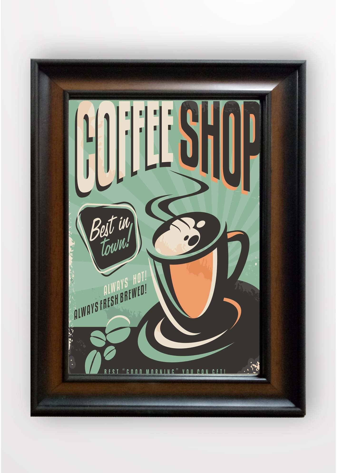 Tablou Framed Art Coffee Shop Multicolor & OYOTR-5KC3986197 & OYOTR-5KC3986197 & OYOTR-5KC3986197