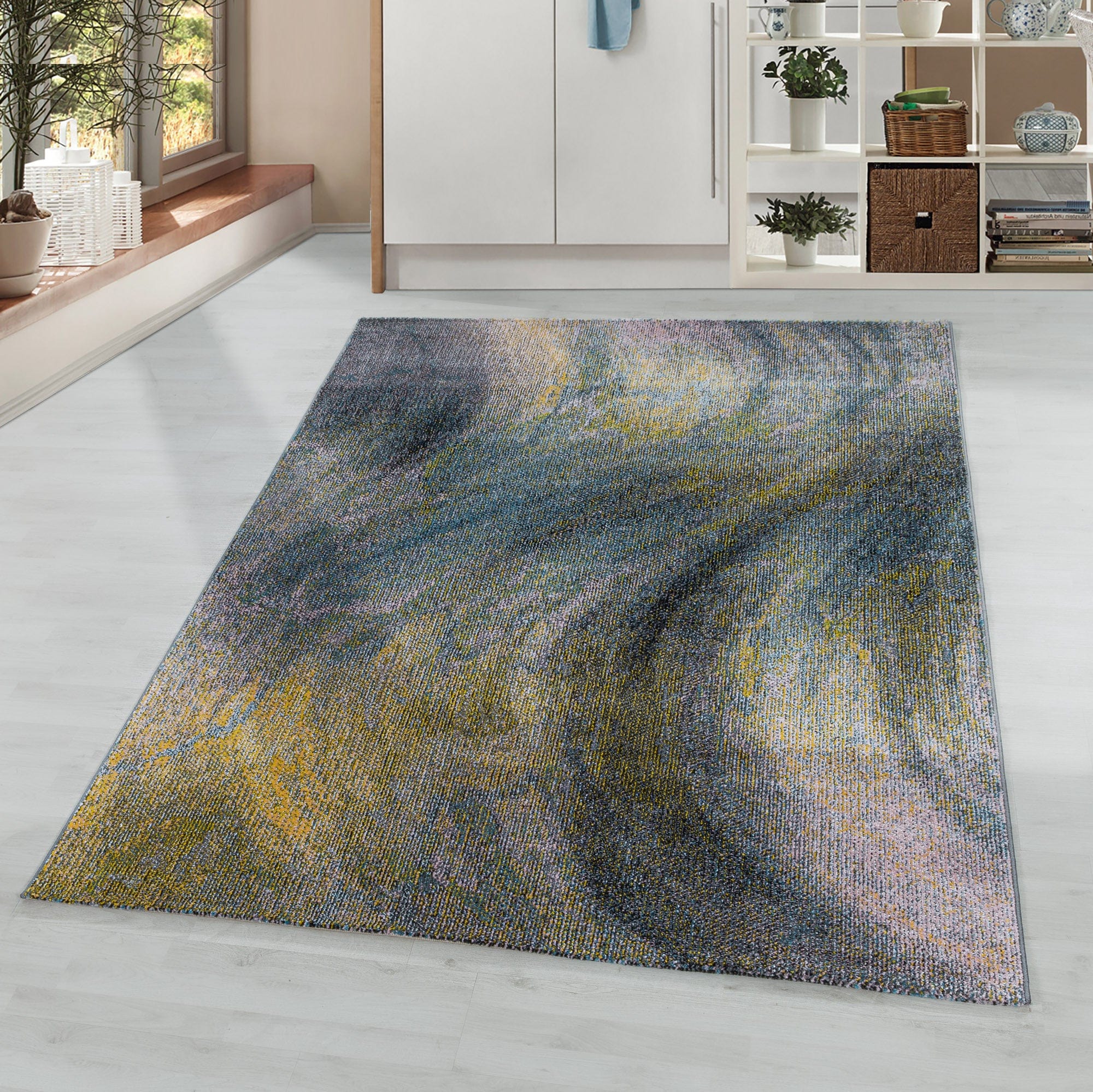 Covor din PP Ottawa 4204 Abstract Waves Multicolor (1)