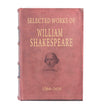 Set 2 cutii de depozitare in forma de carte, William Shakespeare Multicolor, l19xA7xH27 cm / l15xA5xH20 cm (2)