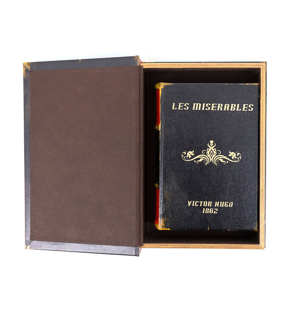 Set 2 cutii de depozitare in forma de carte, Les Miserables Multicolor, l19xA7xH27 cm / l14xA5xH20 cm (3)