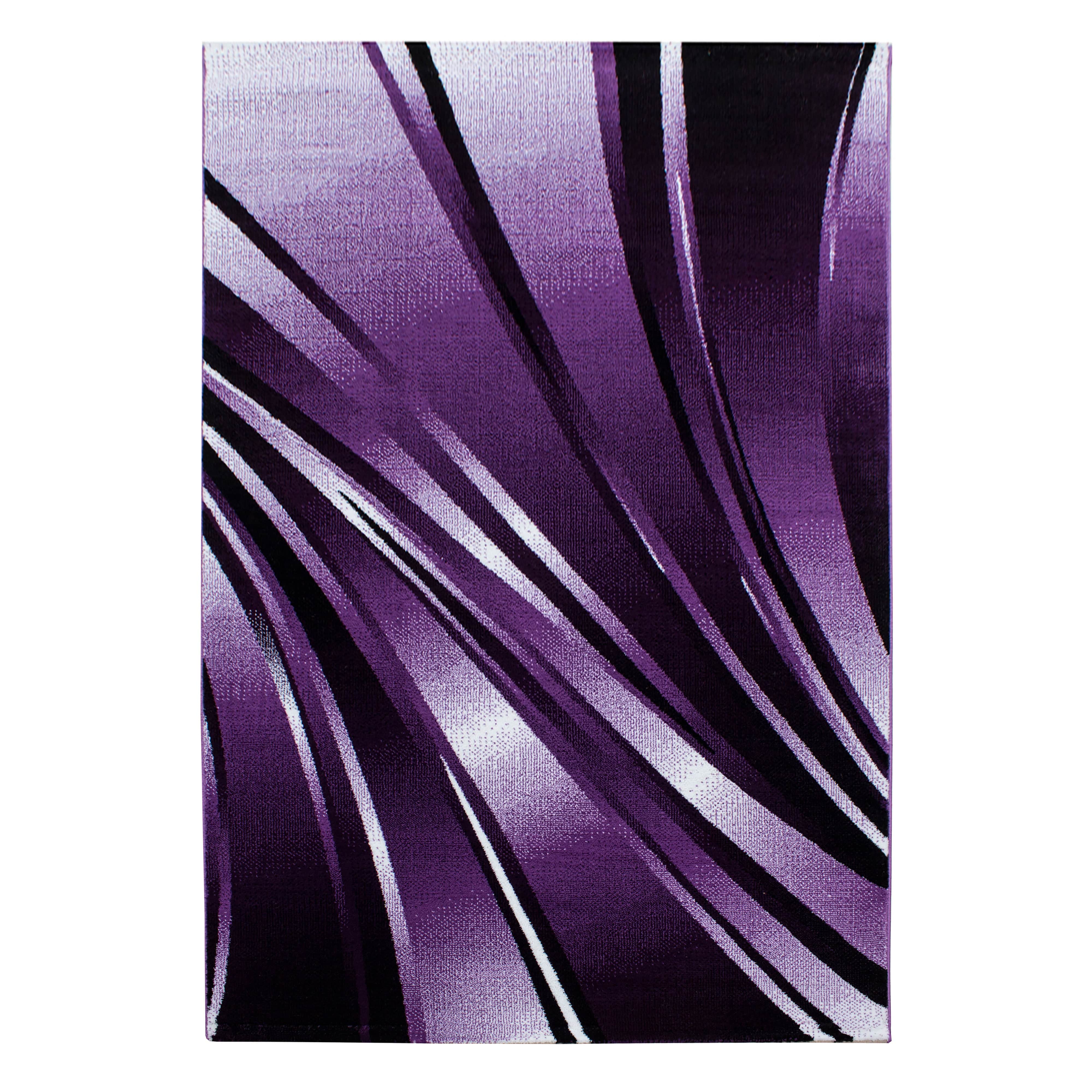 Covor din PP Parma 9210 Abstract Waves Violet & AYYTPCH-PARMA9210LILA & AYYTPCH-PARMA9210LILA