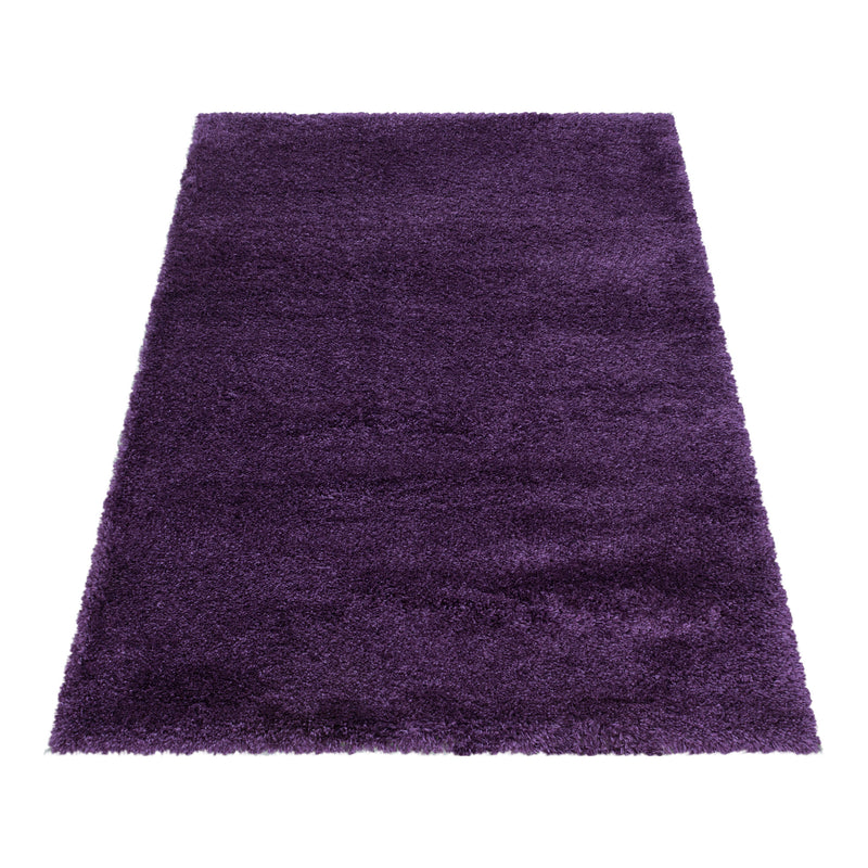 Covor din PP Fluffy 3500 Unicolor Violet (2)