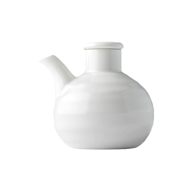 Sosiera din ceramica, Soy Pot Alb, 150 ml