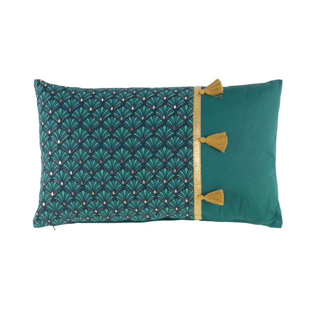 Perna decorativa cu husa detasabila, Artchic Albastru, 30 x 50 cm